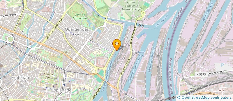 localisation de l'entreprise RIFE: RESEAU INTERNATIONAL FRANCOPHONE DES ENTREPRENEURS à STRASBOURG