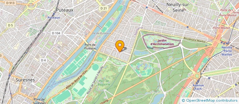 localisation de l'entreprise RIFEZA à NEUILLY-SUR-SEINE