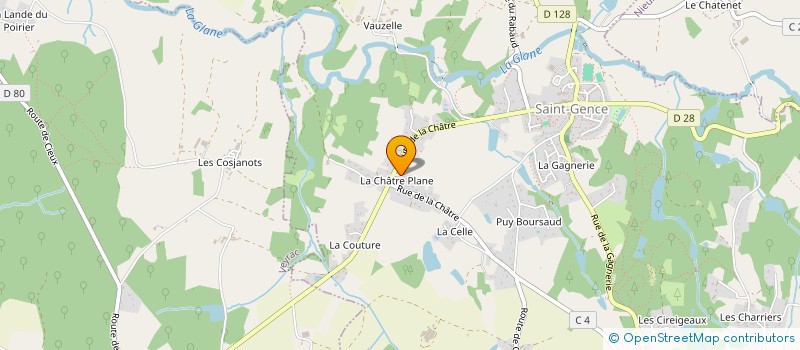 localisation de l'entreprise RIFF MUSIC  SAINT-GENCE