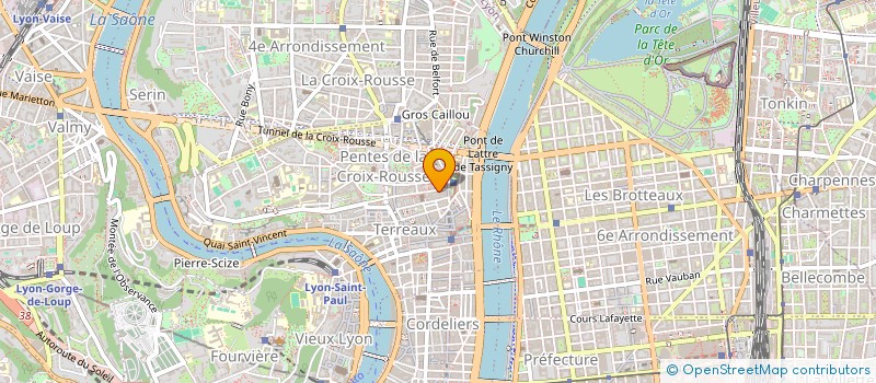 localisation de l'entreprise RIFF RAFF ORGANISATION à LYON