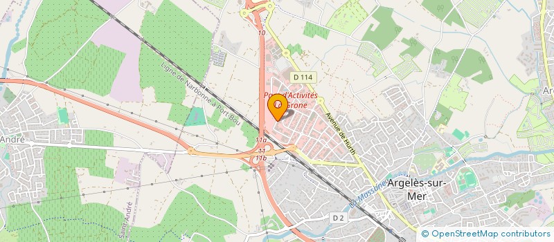 localisation de l'entreprise RIFFARD PLOMBERIE à ARGELES-SUR-MER