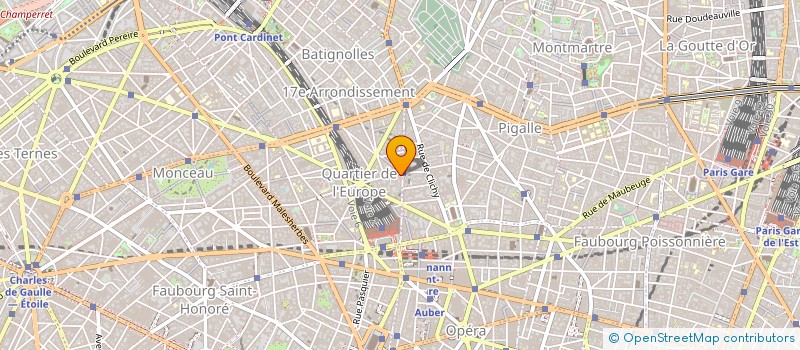 localisation de l'entreprise RIFFAULT & SONNEVILLE à PARIS