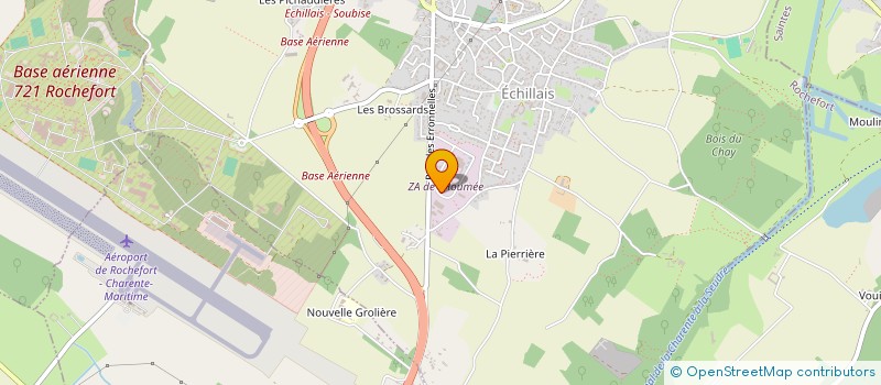 localisation de l'entreprise RIFFE  ECHILLAIS