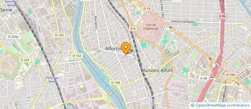 localisation de l'entreprise RIFFI YASSINE SASU  ALFORTVILLE