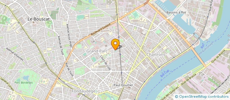 localisation de l'entreprise RIFIFI à BORDEAUX