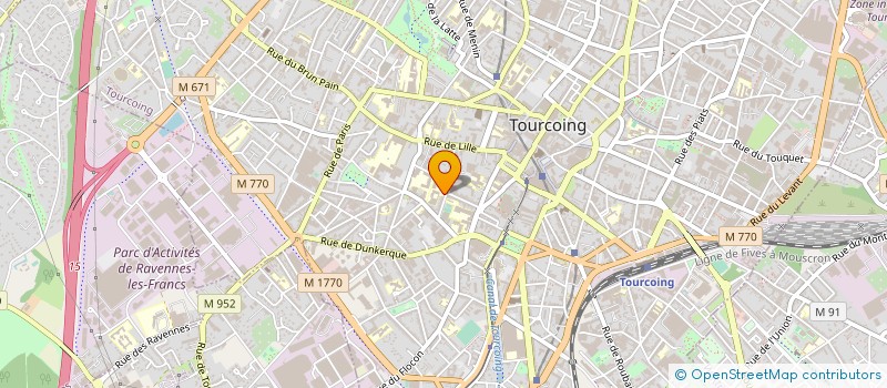 localisation de l'entreprise RIFRASTOK SARL à TOURCOING