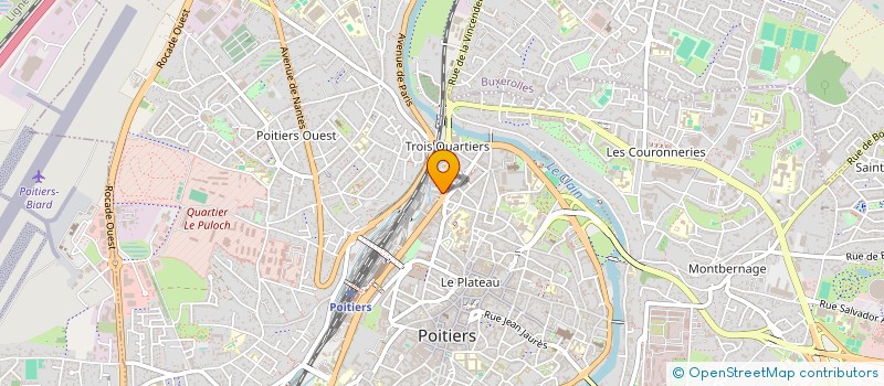 localisation de l'entreprise RIG à POITIERS