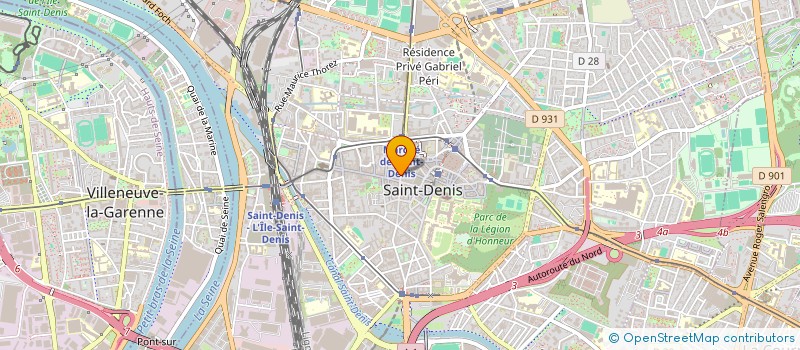 localisation de l'entreprise RIG à SAINT-DENIS
