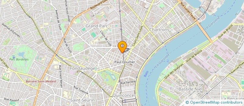 localisation de l'entreprise RIGAL NF INVEST  BORDEAUX