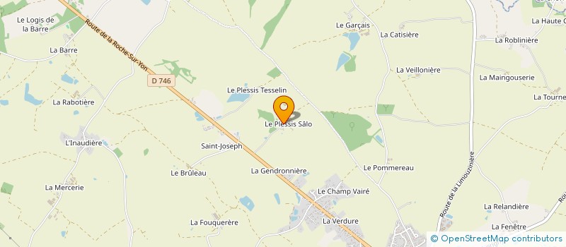 localisation de l'entreprise RIGAL SARL à RIVES DE L'YON