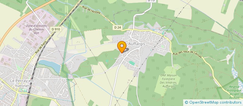 localisation de l'entreprise RIGAM TERRA  AUFFARGIS