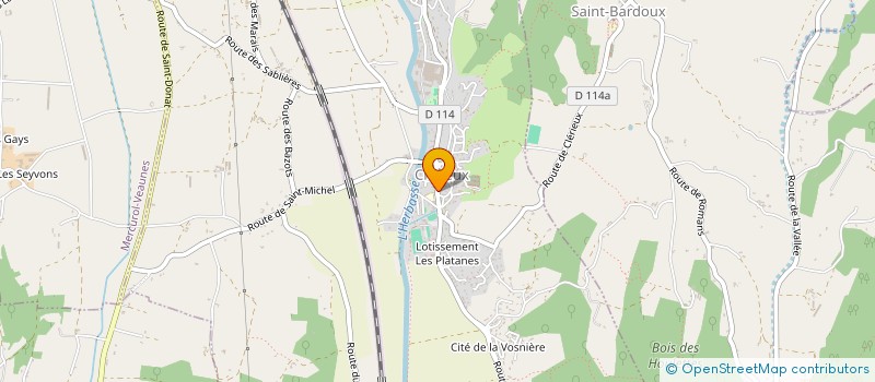 localisation de l'entreprise RIGAMONTI METALLERIE  CHAVANNES