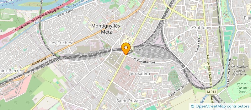 localisation de l'entreprise RIGARD DC à MONTIGNY-LES-METZ