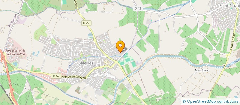 localisation de l'entreprise RIGATHERM à THUIR