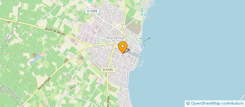 localisation de l'entreprise RIGATONI 21 à MARSEILLAN