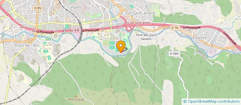 localisation de l'entreprise RIGAUD à AIX-EN-PROVENCE