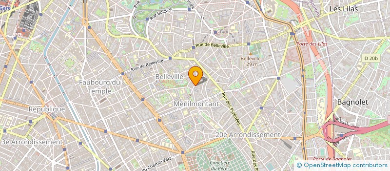 localisation de l'entreprise RIGAUD CHARLES  PARIS