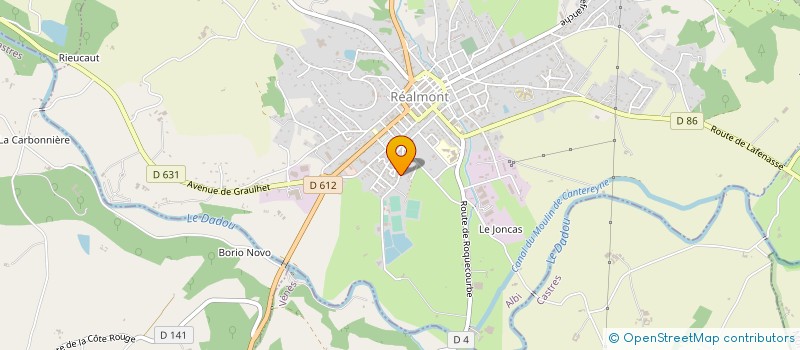 localisation de l'entreprise RIGAUD ET FILS à LOMBERS
