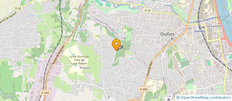 localisation de l'entreprise RIGAUDEAU STRAT & CO  SAINT-GENIS-LAVAL