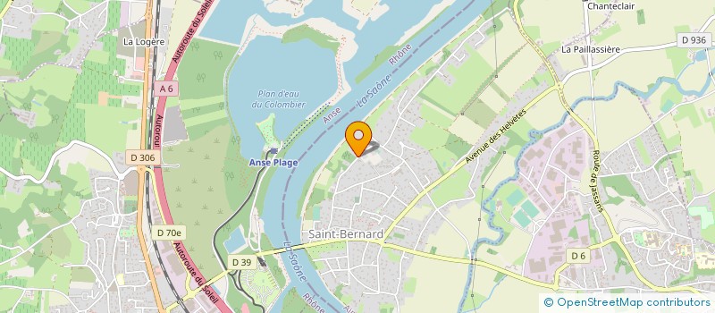 localisation de l'entreprise RIGAUDIER  SAVIGNEUX