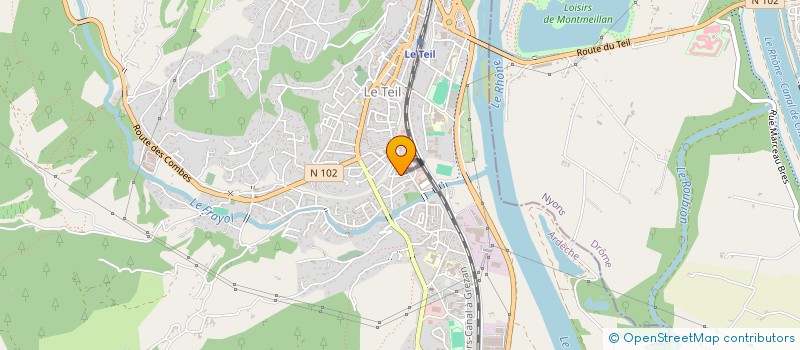 localisation de l'entreprise RIGAULT-HABECHIAN  LE TEIL