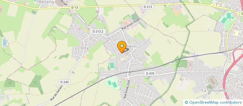 localisation de l'entreprise RIGAUX  HERIN