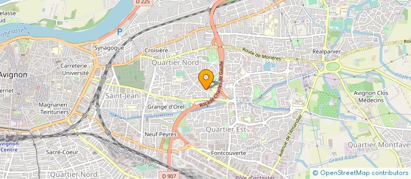 localisation de l'entreprise RIGEL  AVIGNON