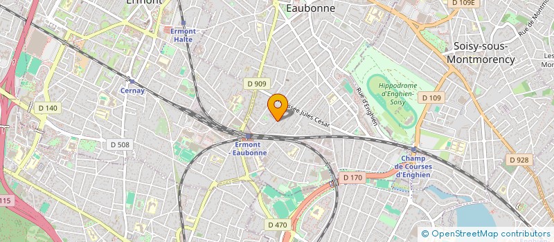 localisation de l'entreprise RIGELIA à EAUBONNE