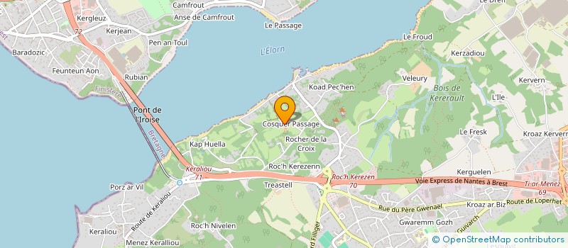 localisation de l'entreprise RIGGING CONCEPT à PLOUGASTEL-DAOULAS