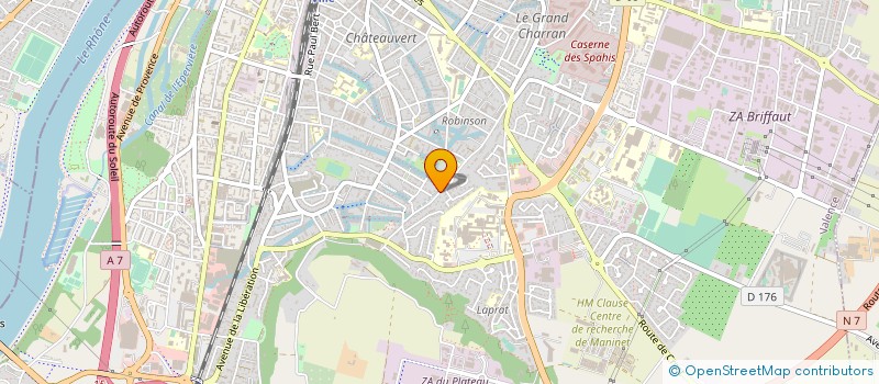 localisation de l'entreprise RIGGINZ  VALENCE