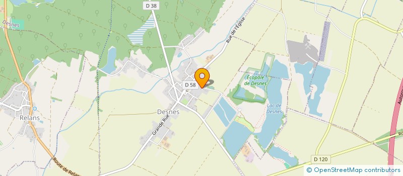 localisation de l'entreprise RIGHETTI BTP  DESNES