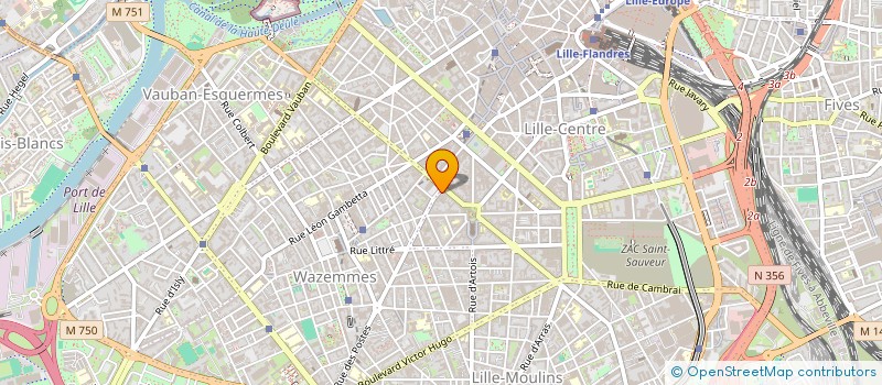 localisation de l'entreprise RIGHI à LILLE