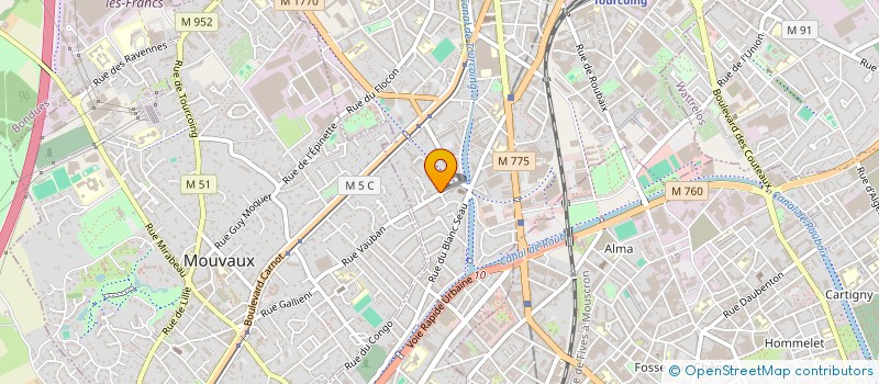 localisation de l'entreprise RIGHT & GO  TOURCOING