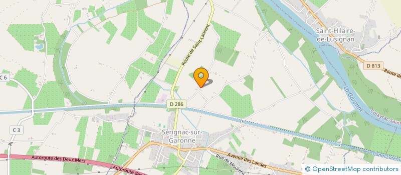 localisation de l'entreprise RIGHTKEEPER  SERIGNAC-SUR-GARONNE