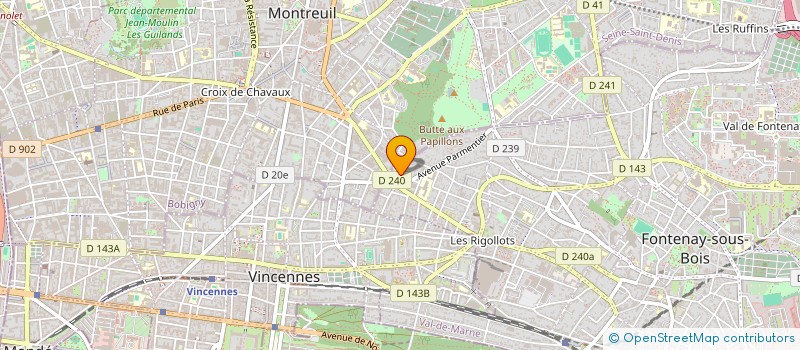 localisation de l'entreprise RIGHTS OF PAKISTANI WOMEN AND CHILDREN  FONTENAY-SOUS-BOIS