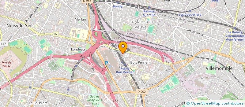 localisation de l'entreprise RIGHTWAY à ROSNY-SOUS-BOIS