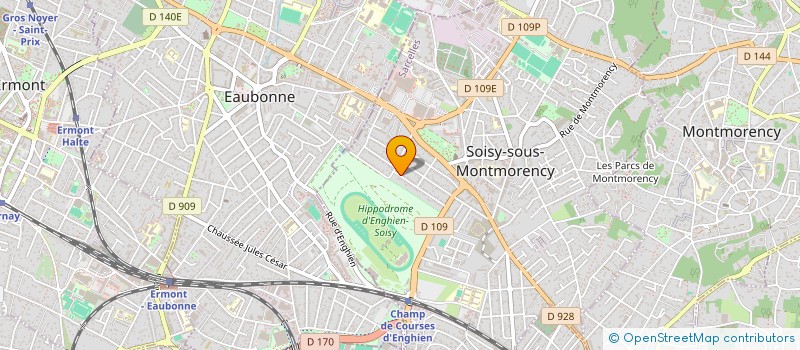 localisation de l'entreprise RIGILSTAR  SOISY-SOUS-MONTMORENCY