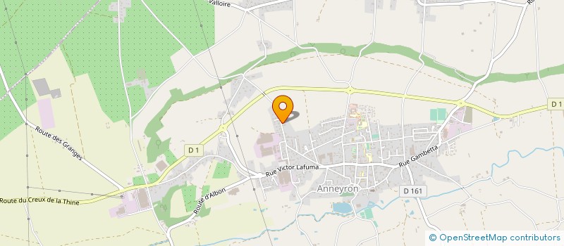localisation de l'entreprise RIGNOL PAUL S A S à ANNEYRON