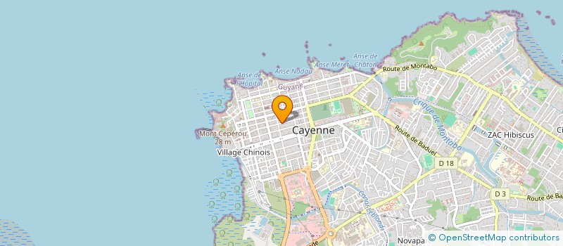 localisation de l'entreprise RIGOBERT CREATIONS  CAYENNE