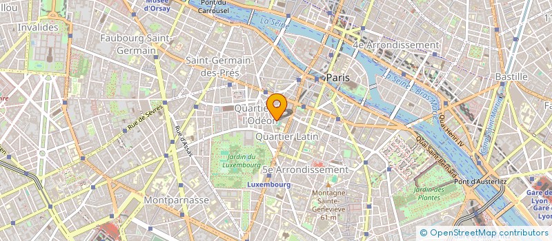 localisation de l'entreprise RIGODON à PARIS