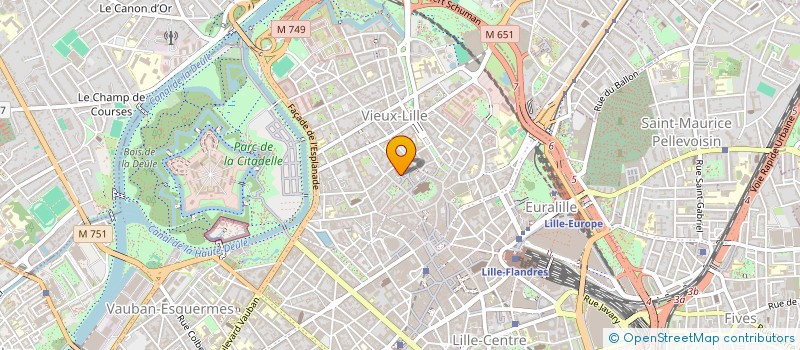 localisation de l'entreprise RIGOLATIS COMMONS à LILLE