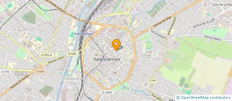 localisation de l'entreprise RIGOLETTO à VALENCIENNES