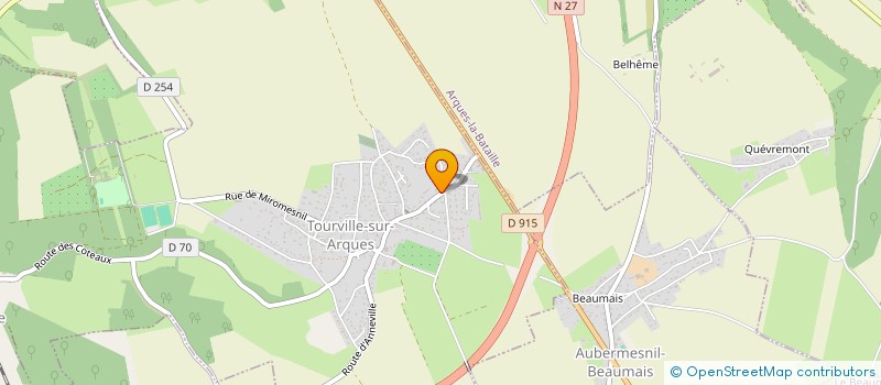 localisation de l'entreprise RIGOLLOT DECO  TOURVILLE-SUR-ARQUES