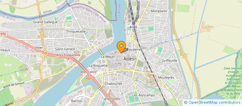 localisation de l'entreprise RIGOTANG à ARLES
