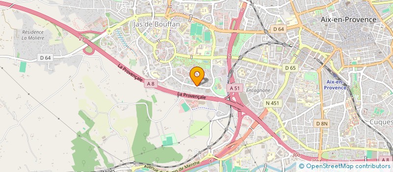 localisation de l'entreprise RIGOURE PENTAGONE ET CIE à AIX-EN-PROVENCE