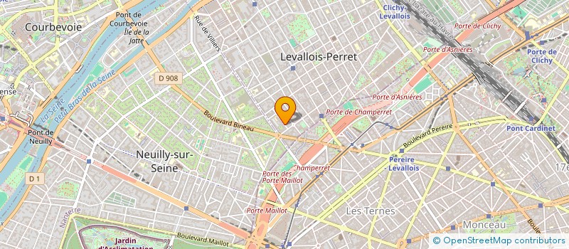 localisation de l'entreprise RIGPA à LEVALLOIS-PERRET