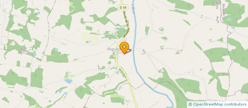 localisation de l'entreprise RIGUECOOP à RIGUEPEU