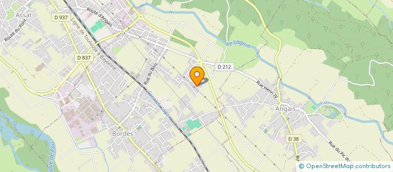 localisation de l'entreprise RIGUEUR  BORDES