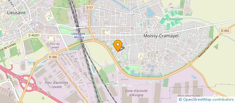 localisation de l'entreprise RIGUEUR ENTREPRISE à MOISSY-CRAMAYEL