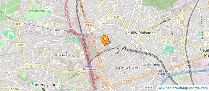 localisation de l'entreprise RIGUEUR SECURITE PRIVEE à FONTENAY-SOUS-BOIS